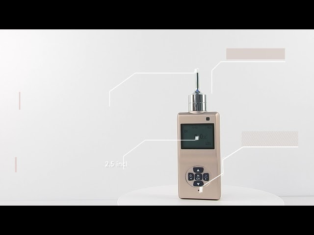 চীন ES20B portable gas detector for NO2 , 0-20ppm, with sound light vibration alarm system বিক্রির জন্য