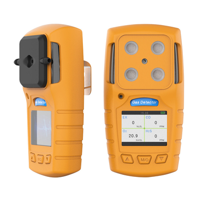 সিই এফসিসি ISO9001 শংসাপত্র সহ LEL CO O2 H2s পোর্টেবল মাল্টি গ্যাস ডিটেক্টর