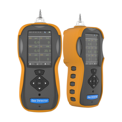 TFT LCD ডিসপ্লে CO H2S CO2 pid voc NH3 NO2 SO2 পোর্টেবল মাল্টি গ্যাস ডিটেক্টর গ্যাস লিক টেস্টের জন্য