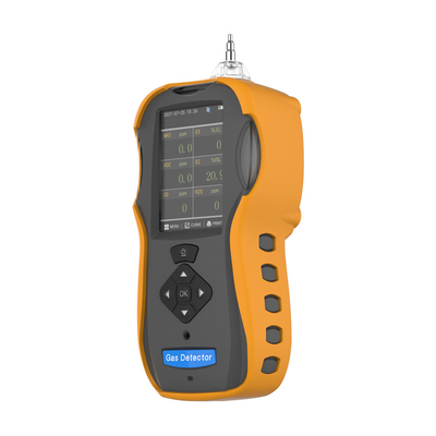 TFT LCD ডিসপ্লে CO H2S CO2 pid voc NH3 NO2 SO2 পোর্টেবল মাল্টি গ্যাস ডিটেক্টর গ্যাস লিক টেস্টের জন্য